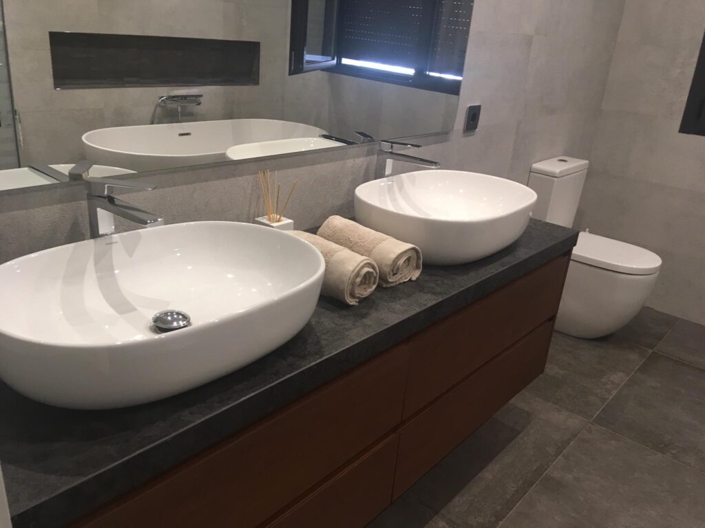 Encimera baño mármol