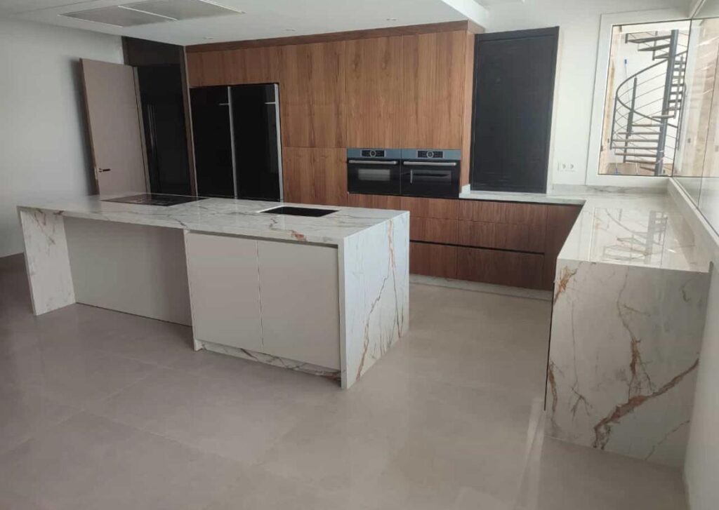 Encimera isla cocina