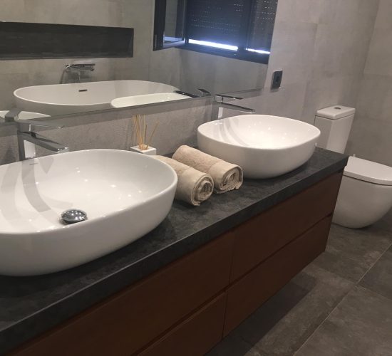 Encimera baño mármol