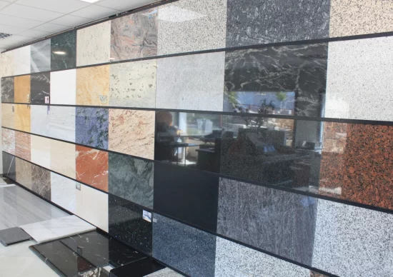 Expositor mármoles y piedras