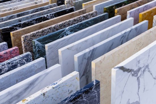 Expositor mármoles y piedras